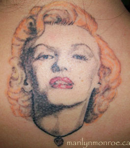 Marilyn Monroe Tattoo: Lisa