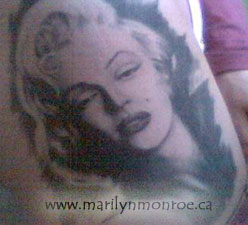 Marilyn Monroe Tattoo: Liz