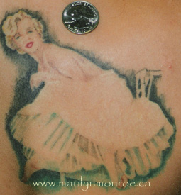 Marilyn Monroe Tattoo: Lyndsay