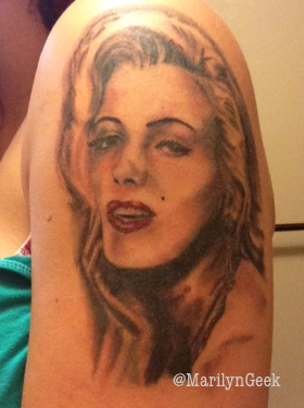 Marilyn Monroe Tattoo: McKenzie Lehmann