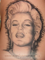Marilyn Monroe Tattoo: Melissa