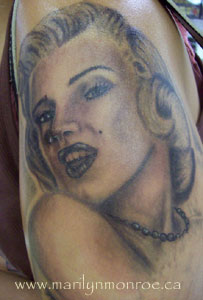 Marilyn Monroe Tattoo: Mellissa
