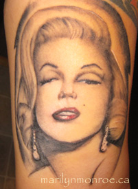 Marilyn Monroe Tattoo: Michelle Martinez