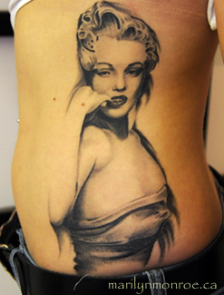 Marilyn Monroe Tattoo: Morgan