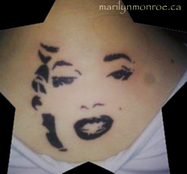 Marilyn Monroe Tattoo: Nuria