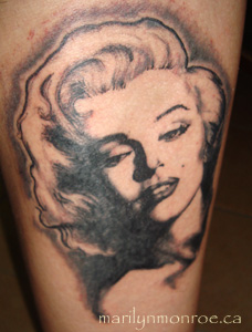 Marilyn Monroe Tattoo: Pablo