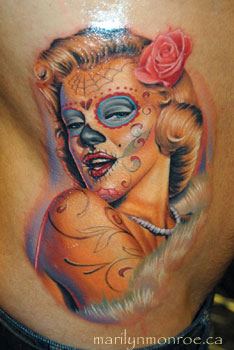 Marilyn Monroe Tattoo: Peter