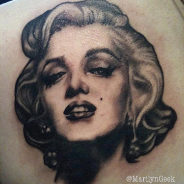 Marilyn Monroe Tattoo: Rach P
