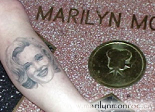 Marilyn Monroe Tattoo: Sara