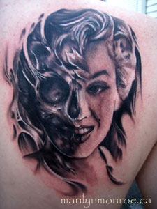Marilyn Monroe Tattoo: Stefan Mckinney