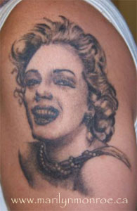 Marilyn Monroe Tattoo: Tammi