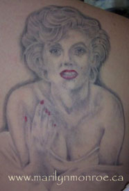 Marilyn Monroe Tattoo: Tasha