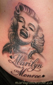 Marilyn Monroe Tattoo: Tina