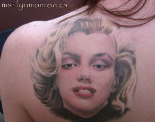 Marilyn Monroe Tattoo: Tonya