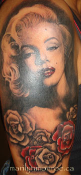 Marilyn Monroe Tattoo: Veronica Torres 