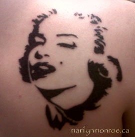 Marilyn Monroe Tattoo: Veronica Vigil
