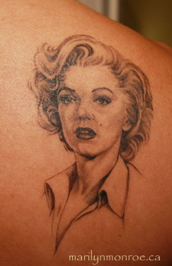Marilyn Monroe Tattoo: Anthony Yip